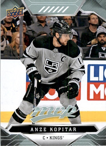 #114 Anze Kopitar - Los Angeles Kings - 2019-20 Upper Deck MVP Hockey