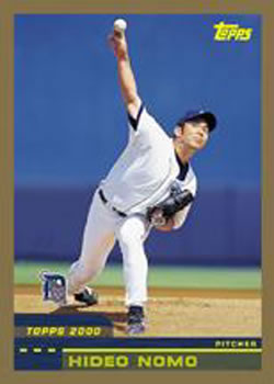 #T114 Hideo Nomo - Detroit Tigers - 2000 Topps Traded & Rookies Baseball