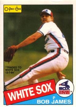 #114 Bob James - Chicago White Sox - 1985 O-Pee-Chee Baseball