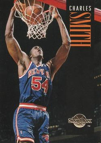 #114 Charles Smith - New York Knicks - 1994-95 SkyBox Premium Basketball