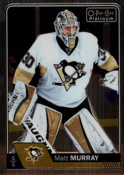 #114 Matt Murray - Pittsburgh Penguins - 2016-17 O-Pee-Chee Platinum Hockey