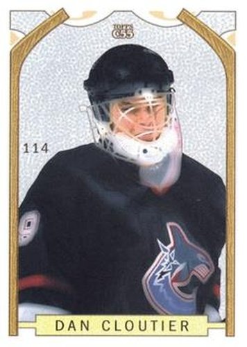 #114 Dan Cloutier - Vancouver Canucks - 2003-04 Topps C55 Hockey