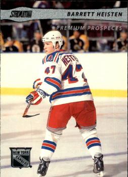 #114 Barrett Heisten - New York Rangers - 2001-02 Stadium Club Hockey