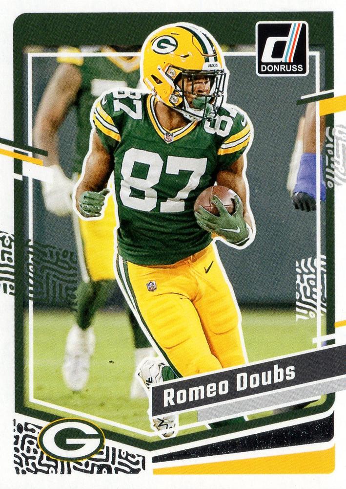 #114 Romeo Doubs - Green Bay Packers - 2023 Donruss Football