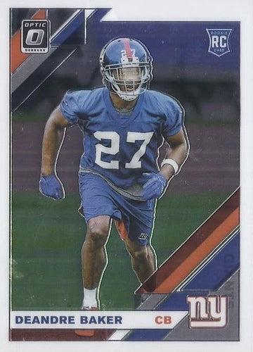 #114 Deandre Baker - New York Giants - 2019 Donruss Optic Football