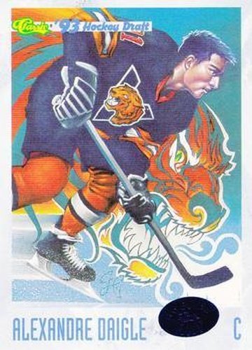 #114 Alexandre Daigle - Victoriaville Tigres - 1993 Classic '93 Hockey Draft Hockey