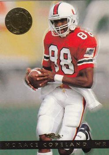 #114 Horace Copeland - Tampa Bay Buccaneers - 1993-94 Classic Images Four Sport