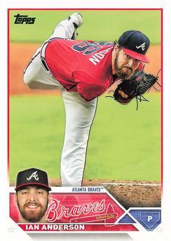 #114 Ian Anderson - Atlanta Braves - 2023 Topps Baseball