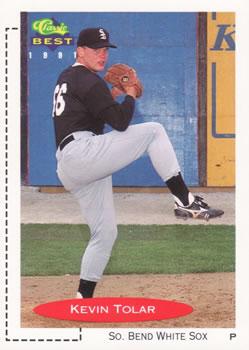 #114 Kevin Tolar - South Bend White Sox - 1991 Classic Best Baseball