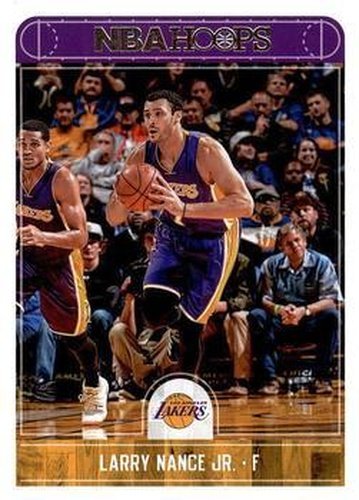 #114 Larry Nance Jr. - Los Angeles Lakers - 2017-18 Hoops Basketball