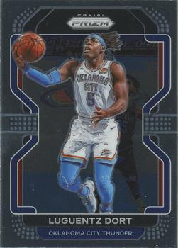 #114 Luguentz Dort - Oklahoma City Thunder - 2021-22 Panini Prizm Basketball