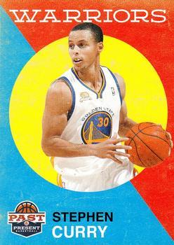 #114 Stephen Curry - Golden State Warriors - 2011-12 Panini Past & Present Basketball
