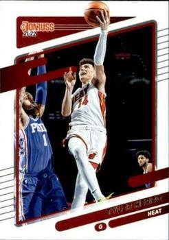 #114 Tyler Herro - Miami Heat - 2021-22 Donruss Basketball