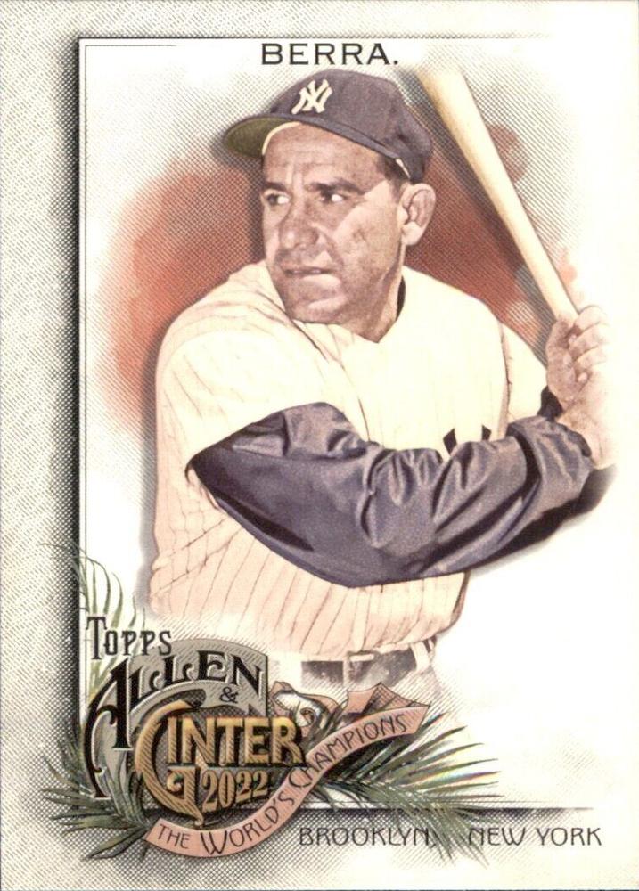 #114 Yogi Berra - New York Yankees - 2022 Topps Allen & Ginter Baseball