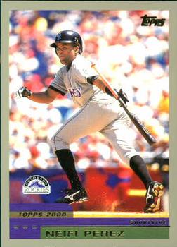 #114 Neifi Perez - Colorado Rockies - 2000 Topps Baseball