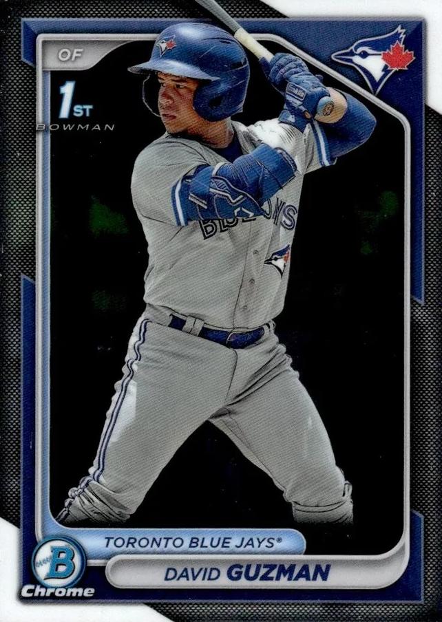 #BCP-114 David Guzman - Toronto Blue Jays - 2024 Bowman - Chrome Prospects Baseball