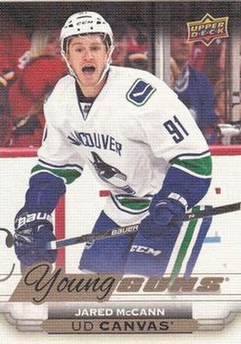 #C114 Jared McCann - Vancouver Canucks - 2015-16 Upper Deck - UD Canvas Hockey