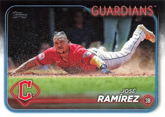 #114 José Ramírez - Cleveland Guardians - 2024 Topps Baseball