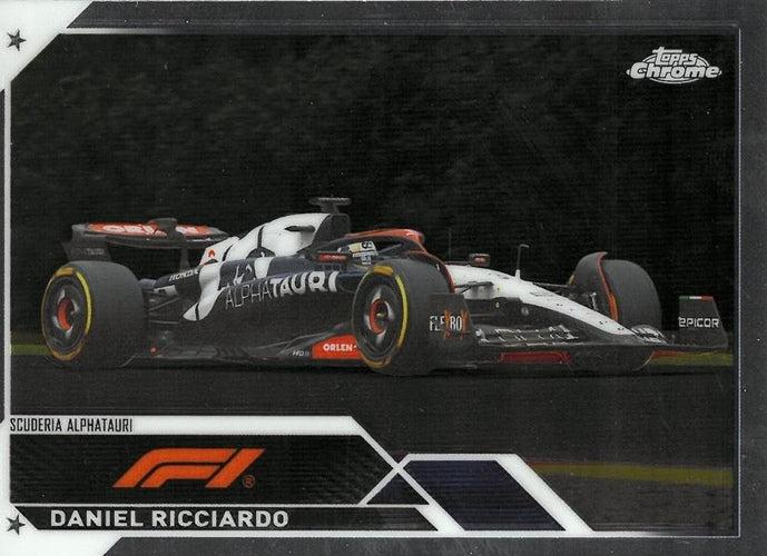 #114 Daniel Ricciardo - Scuderia AlphaTauri - 2023 Topps Chrome Formula 1 Racing