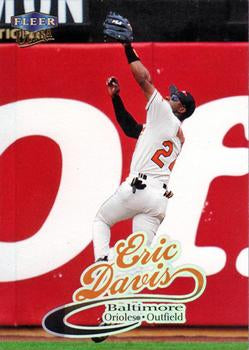 #114 Eric Davis - Baltimore Orioles - 1999 Ultra Baseball