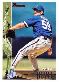 #114 Mike Bovee - Kansas City Royals - 1995 Bowman Baseball
