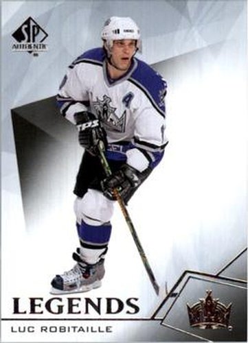 #115 Luc Robitaille - Los Angeles Kings - 2015-16 SP Authentic Hockey