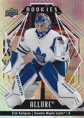 #115 Erik Kallgren - Toronto Maple Leafs - 2022-23 Upper Deck Allure Hockey