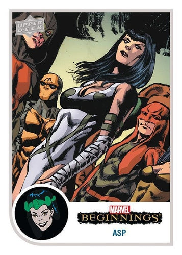 #115 Asp - 2022 Upper Deck Marvel Beginnings