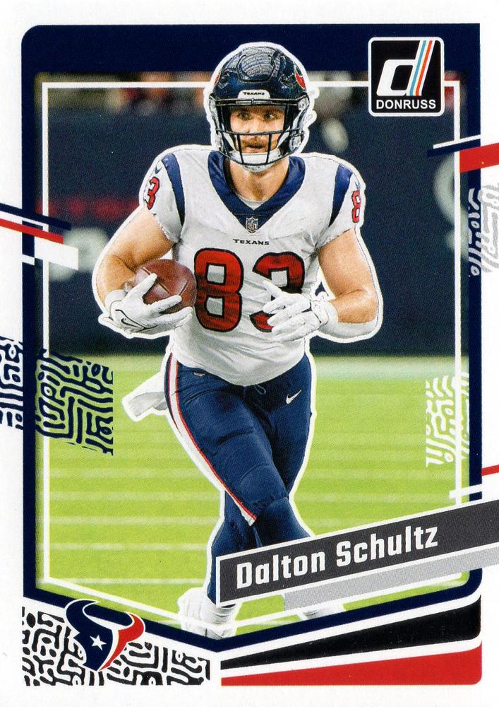 #115 Dalton Schultz - Houston Texans - 2023 Donruss Football