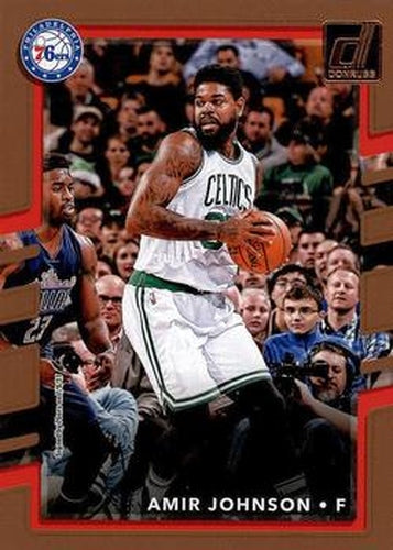 #115 Amir Johnson - Philadelphia 76ers - 2017-18 Donruss Basketball