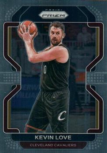 #115 Kevin Love - Cleveland Cavaliers - 2021-22 Panini Prizm - Silver Basketball