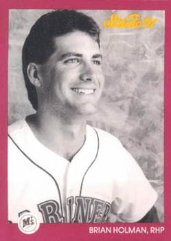 #115 Brian Holman - Seattle Mariners - 1991 Studio Baseball