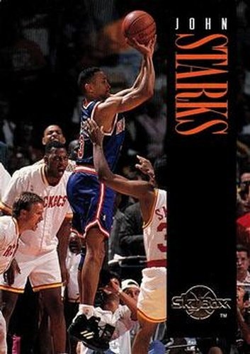 #115 John Starks - New York Knicks - 1994-95 SkyBox Premium Basketball