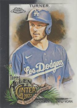 #115 Trea Turner - Los Angeles Dodgers - 2022 Topps Allen & Ginter Chrome Baseball