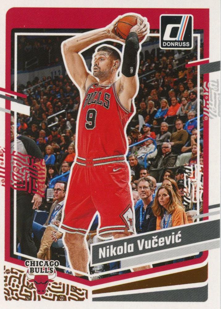 #115 Nikola Vucevic - Chicago Bulls - 2023-24 Donruss Basketball