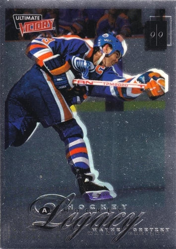 #115 Wayne Gretzky - Edmonton Oilers - 1999-00 Upper Deck Ultimate Victory Hockey