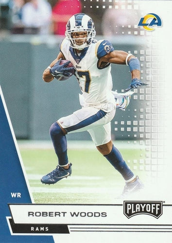 #115 Robert Woods - Los Angeles Rams - 2020 Panini Playoff Football