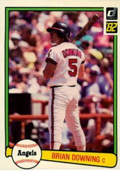 #115 Brian Downing - California Angels - 1982 Donruss Baseball