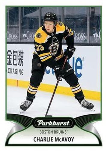 #115 Charlie McAvoy - Boston Bruins - 2021-22 Parkhurst Hockey