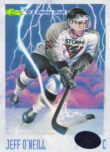 #115 Jeff O'Neill - Guelph Storm - 1993 Classic '93 Hockey Draft Hockey