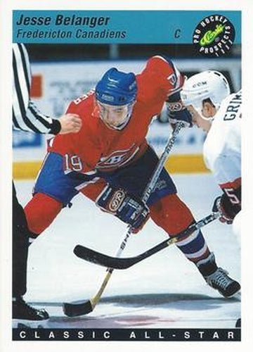 #115 Jesse Belanger - Fredericton Canadiens - 1993 Classic Pro Prospects Hockey