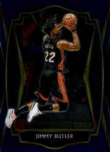 #115 Jimmy Butler - Miami Heat - 2020-21 Panini Select - Blue Basketball