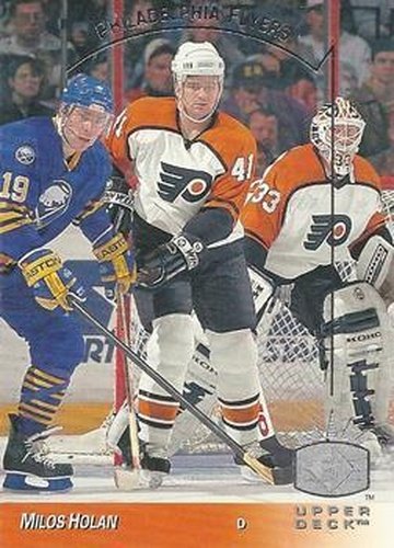 #115 Milos Holan - Philadelphia Flyers - 1993-94 Upper Deck - SP Hockey