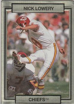 #115 Nick Lowery - Kansas City Chiefs - 1990 Action Packed Football