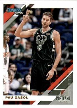 #115 Pau Gasol - Portland Trail Blazers - 2019-20 Donruss Basketball