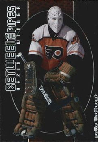 #115 Pelle Lindbergh - Philadelphia Flyers - 2001-02 Be a Player Between the Pipes Hockey