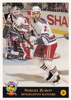 #115 Sergei Zubov - Binghamton Rangers - 1994 Classic Pro Hockey Prospects Hockey