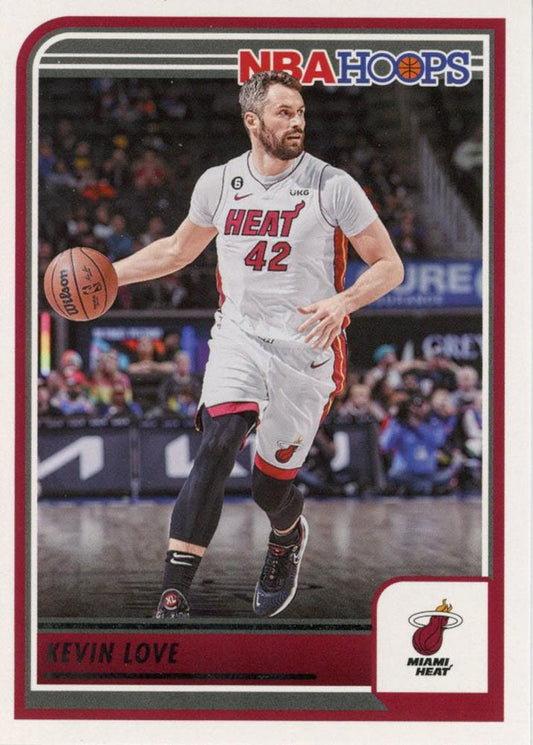 #115 Kevin Love - Miami Heat - 2023-24 Hoops Basketball