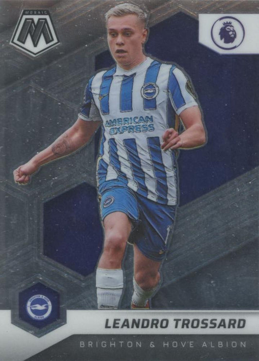 #115 Leandro Trossard - Brighton & Hove Albion - 2021-22 Panini Mosaic Premier League Soccer