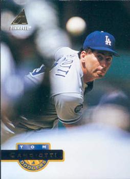 #115 Tom Candiotti - Los Angeles Dodgers - 1994 Pinnacle Baseball